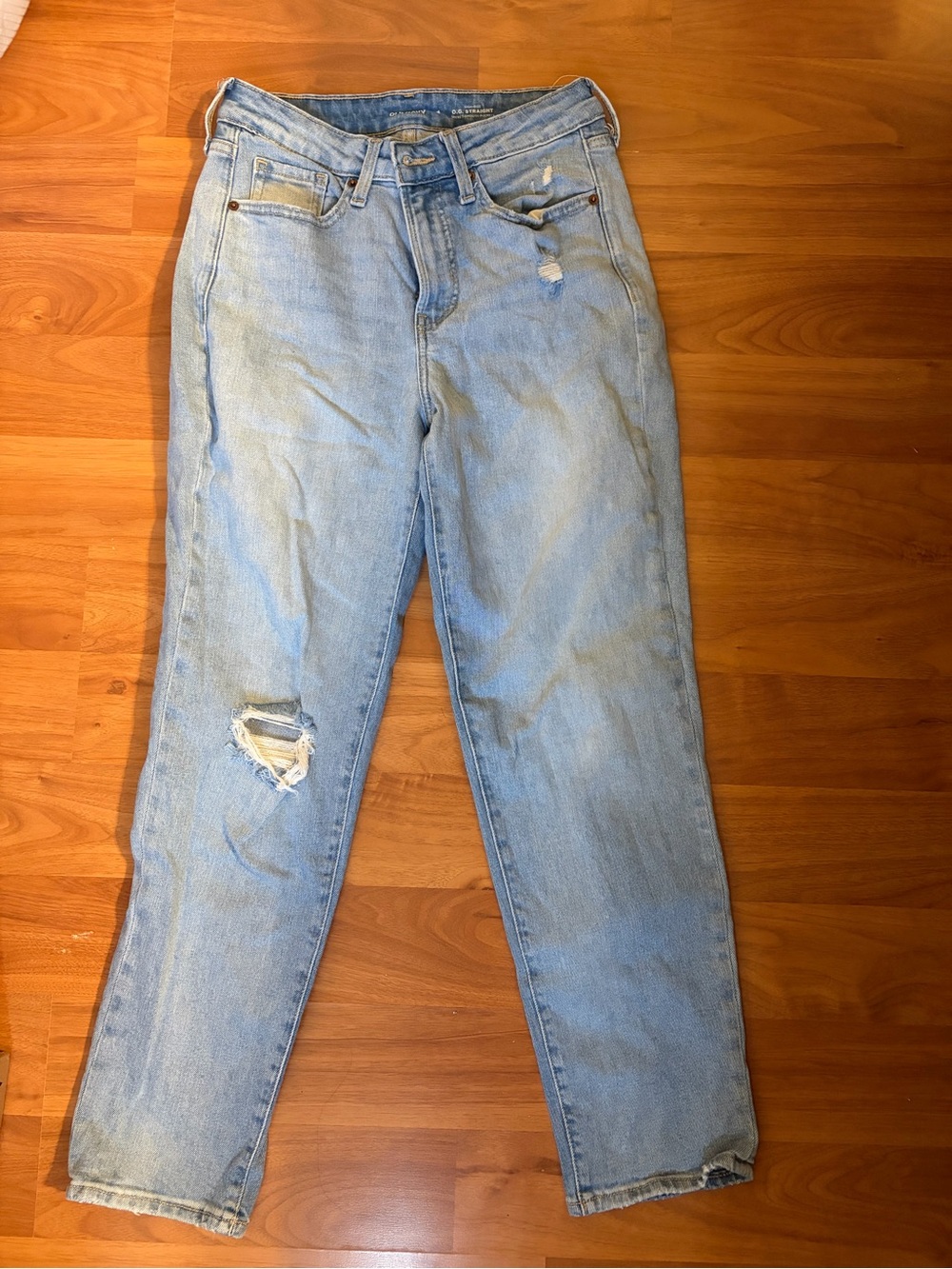 Old Navy Light Blue Straight Jeans